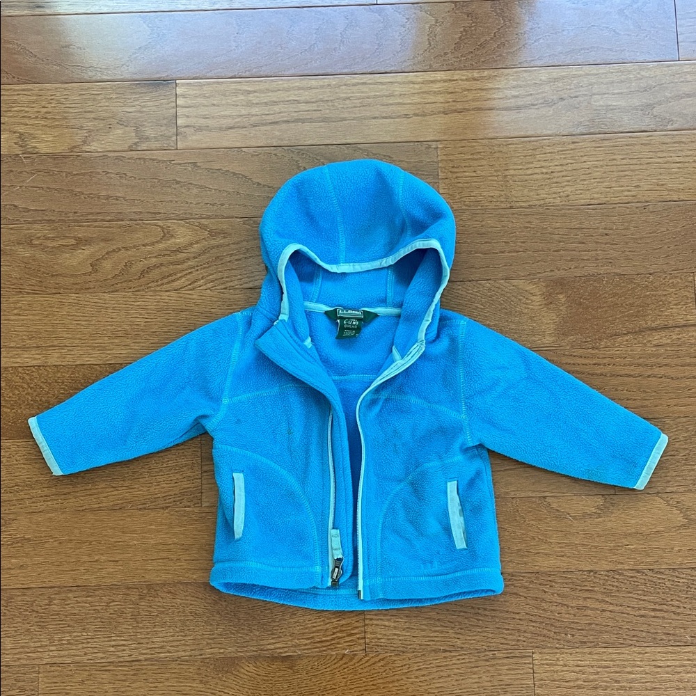 L.L. Bean Kids Blue Fleece Jacket